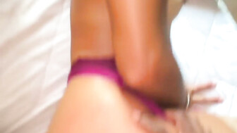 Huge black dick for hot oily PAWG