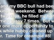 Tight married pussy fucked BBC hard