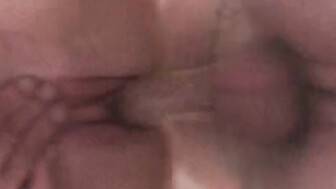 Cum dripping off his balls