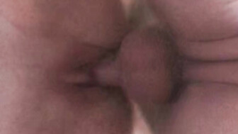 Cum dripping off his balls