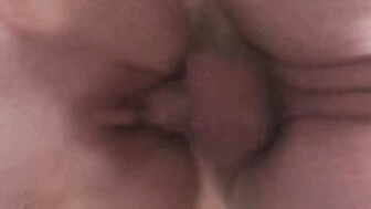 Cum dripping off his balls