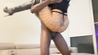 Hung black guy with big dick and amazing white blonde