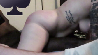 Black Cock Creampie For Slutwife Korine 1