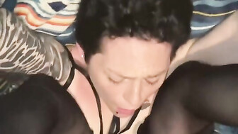Black Cock Creampie For Slutwife Korine 2