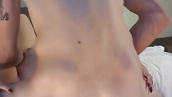 Double Black Cock Hardcore For Slutwife Chekra 2