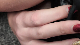 Amateur hotwife trying BBC toy