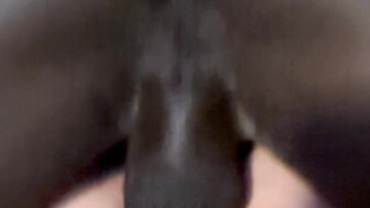 QOS  taking first BBC creampie