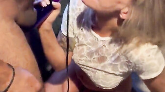 Hotwife deep throat a Bbc