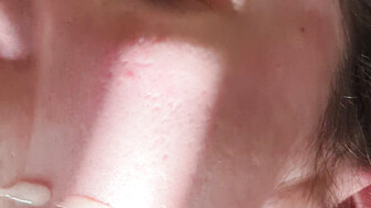 Amateur hotwife cum in mouth and facial