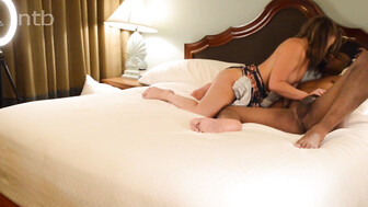 Cuckold with big black bull hubby filming