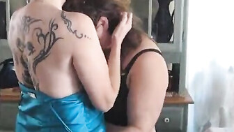 Liz busy being a good lesbian wife with Ann