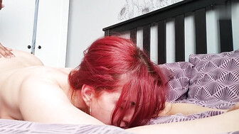 Redhead cant handle BBC its too much