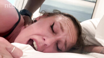 Big black lover meets cuckold hotwife