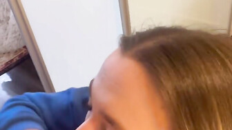 BBC landlord gets hot blowjob