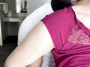 Cuckold blond white wife gets another messy bbc creampie