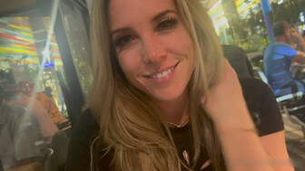 After dinner she gets creampied by black bull and hubby