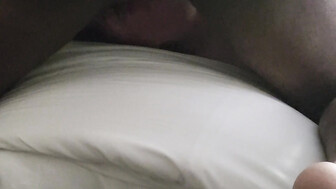 Cleaning That BBC With Her Mouth