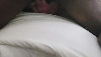 Cleaning That BBC With Her Mouth