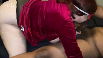 Curvy cuckold wife takes BBC and hot creampie