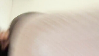 Slutty white girl with glasses fucked huge black dick