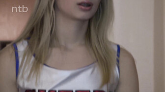 Hung black stud cums hard on that blond white teens perfect ass