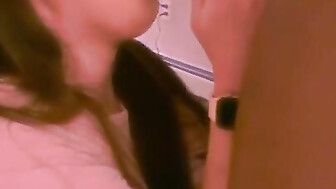 Snowbunny gets throat fucked BBC comp