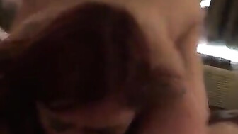 She's nutting all over her bull