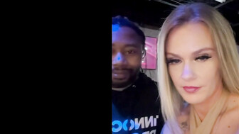 Sexy white MILF wife fucked by black bull and hubby