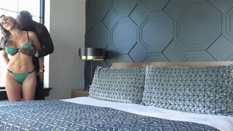 Pretty white cuckoldress gets BBC in the hotel