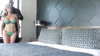 Pretty white cuckoldress gets BBC in the hotel