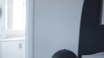 Two hot white babes snowballed cum after fucking that fat bbc bareback