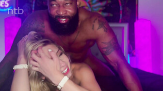 Cute blond white teen gets piece of advice from her bbc fuck buddy