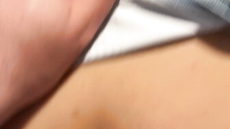 My wife at the supermarket buying groceries