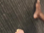 Busty blonde MILF with tattoo cuckolds her husband with huge black dick