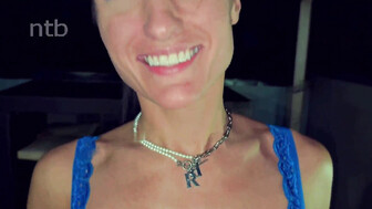 Hubby cleans wife's swollen ass after hung black stud impregnated her