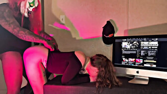 Horny submissive BBC slut