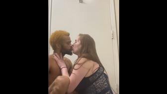 White girl with big booty and black bf