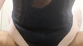 White girl with big booty and black bf