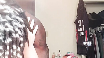 PAWG loves squirting on BBC