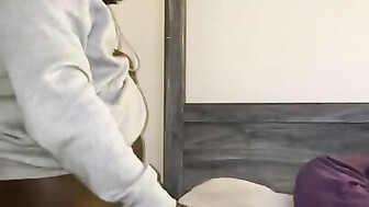 PAWG takes BBC cream pie