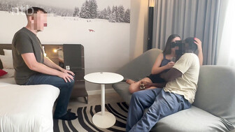 Hotwife does bbc and husband