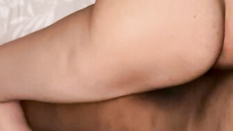 Hot wife taking that black dick good!