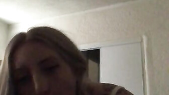 BBC size queen sucks and fucks Big cock