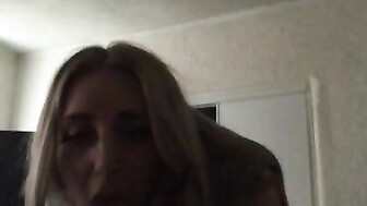 BBC size queen sucks and fucks Big cock