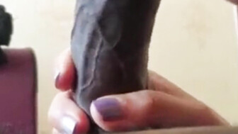 My wife shared with my friend's black cock