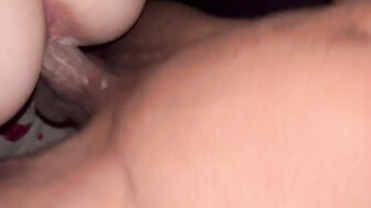 Hot fun with BBC in the neighbors dining room