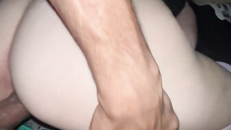 Hot fun with BBC in the neighbors dining room