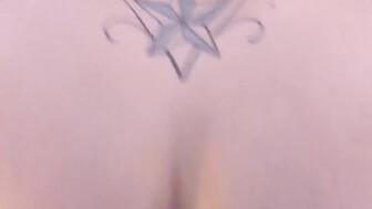 Dirty talking white MILF drains cum from younger BBC