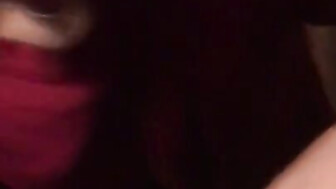 White wife having fun sucking big black cock