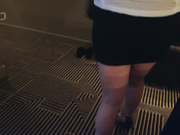 Cuckold blond holds hubby's hand while bbc was pounding her from behind